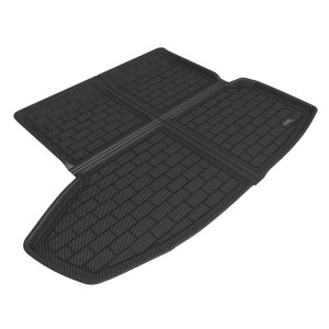 Tesla Model S Cargo Liner - Rear - 3D MAXpider - Kagu - Black - `21-`22 Tesla Model S Cargo Liner - Rear - 3D MAXpider - Kagu - Black - `21-`22